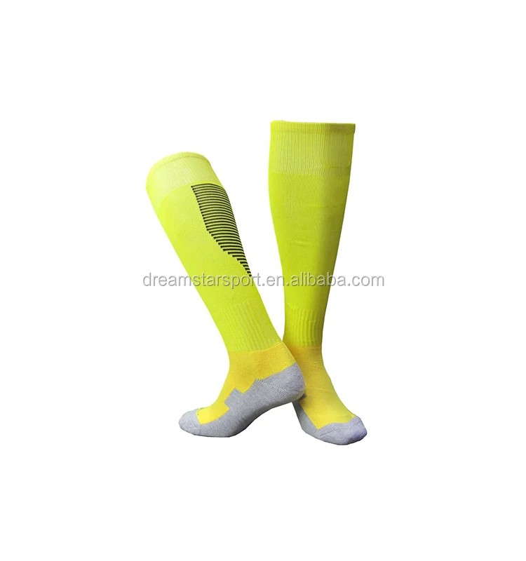 Wholesale Cheap Plain Soccer Socks Custom Breathable Sports Long Football Socks