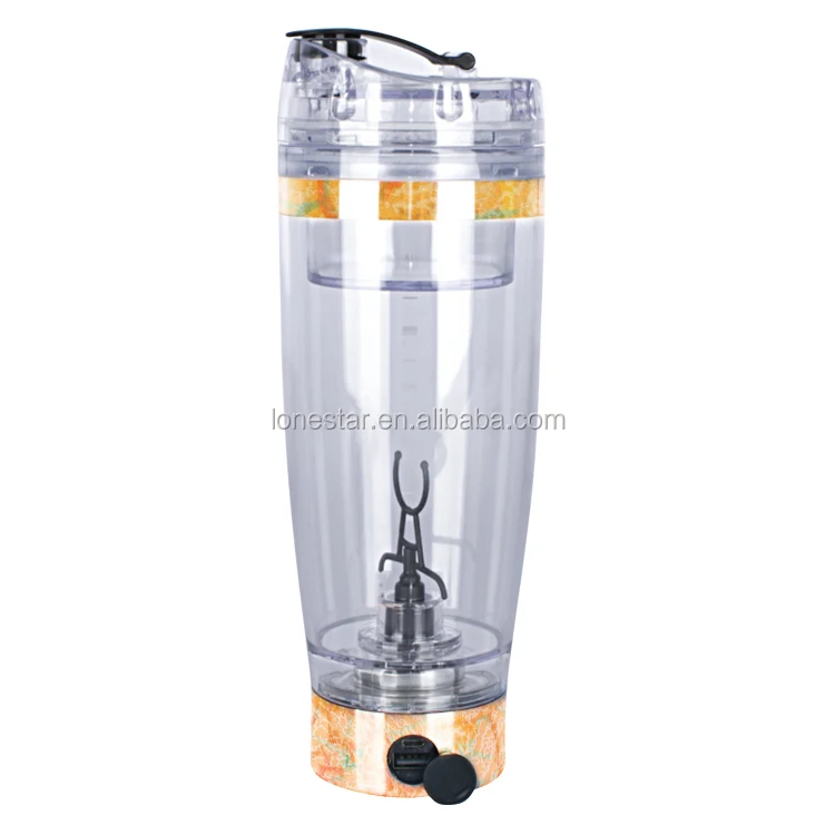 600ml Bpa Free Energy Drink  Protein Shaker Bottle 450ml Lightweight Leak proof Electric Shaker Bottle for Sports