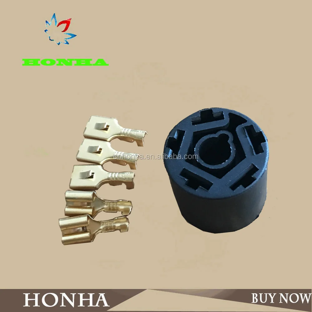 DJ7055-6.3-21 хорошо продать PA66 черный 5 pin распечатал жгут разъем мотоцикл разъем