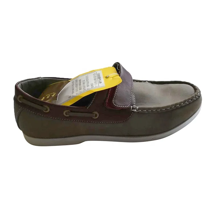 Cheap comfortable leather loafer driving shoes mens casual moccasin shoes