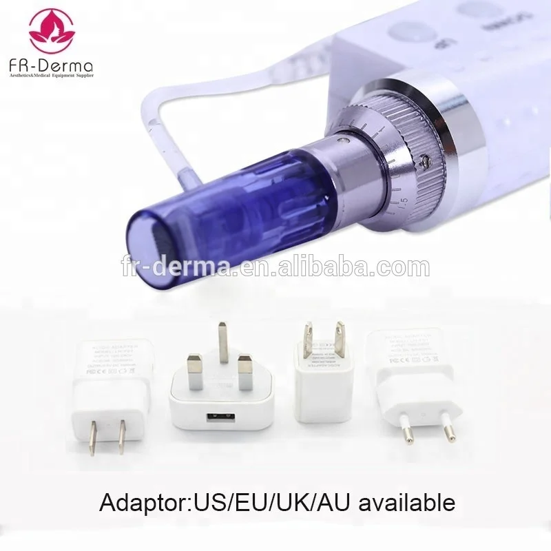 FR 2 в 1 инжектор для мезотерапии, перезаряжаемая ручка для мезотерапии кожи для омоложения кожи