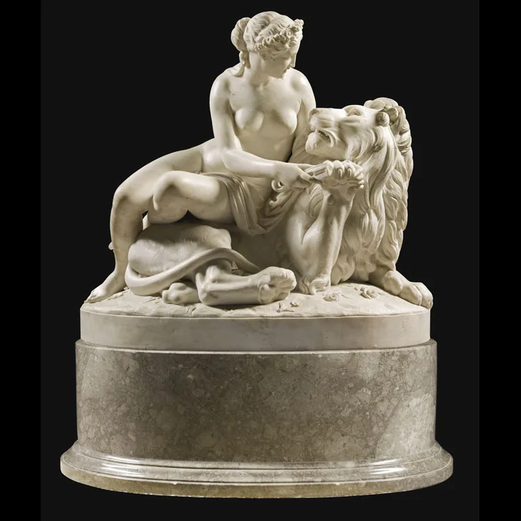 Life Size Nude Man and Woman Kissing Statue Life Size Hand Carved White Marble Figure Erotic Statues