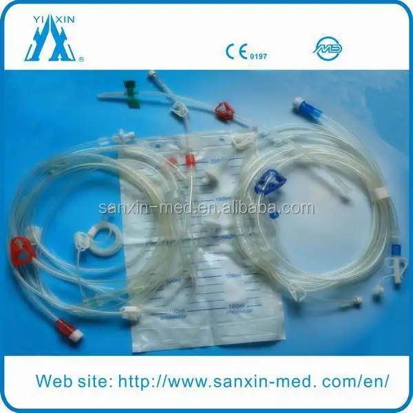 
Hemodialysis Bloodline Set Dialysis Blood Tubing Line 