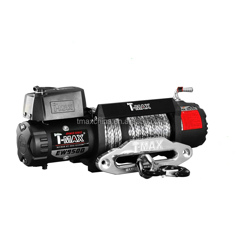 T-MAX X Power синтетическая веревочная лебедка IP68 12 В 4x4