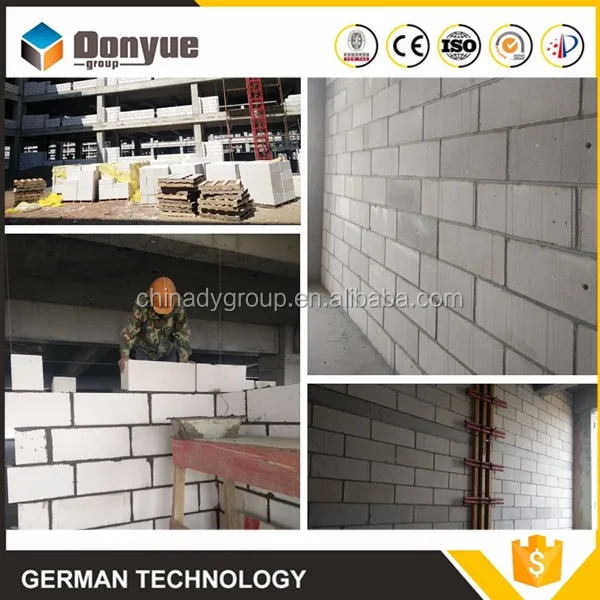 Немецкая технология, конструкция, легкий блок aac, блоки siporex