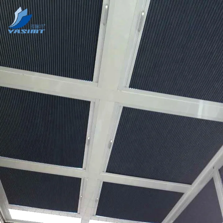 China Made Pleated Motorized Shade Skylight Honeycomb Blinds