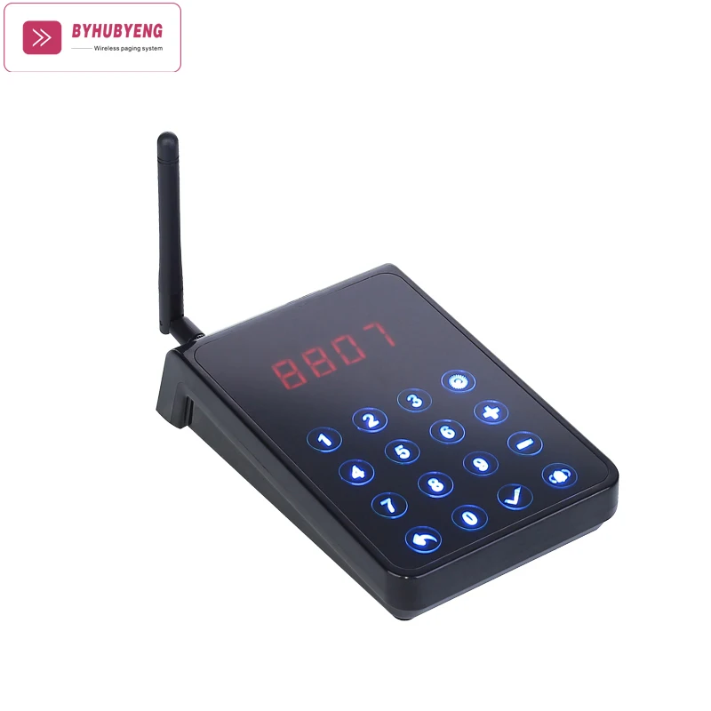 Electronic Calling System Wireless Queue Management Calling System FM Technology LED Display Queuing Machine