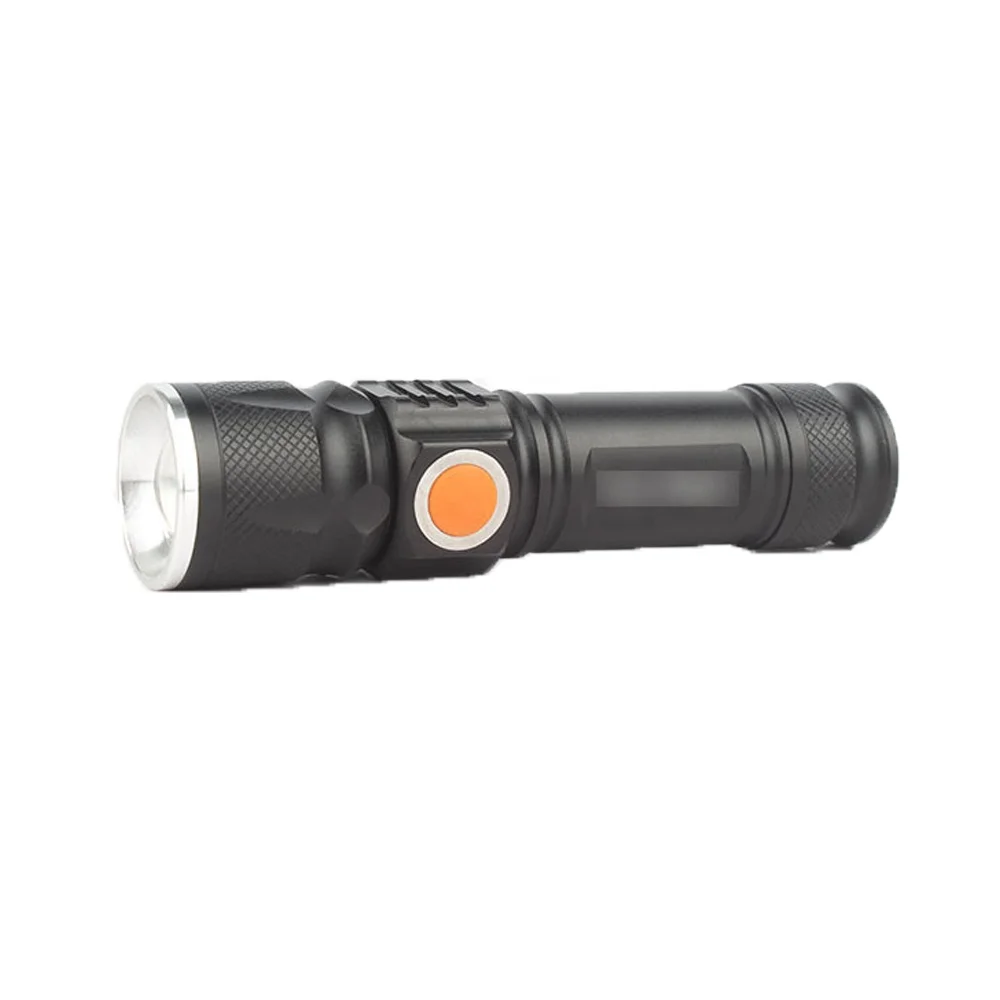 Cheap price high power 18650 battery USB mini flashlight