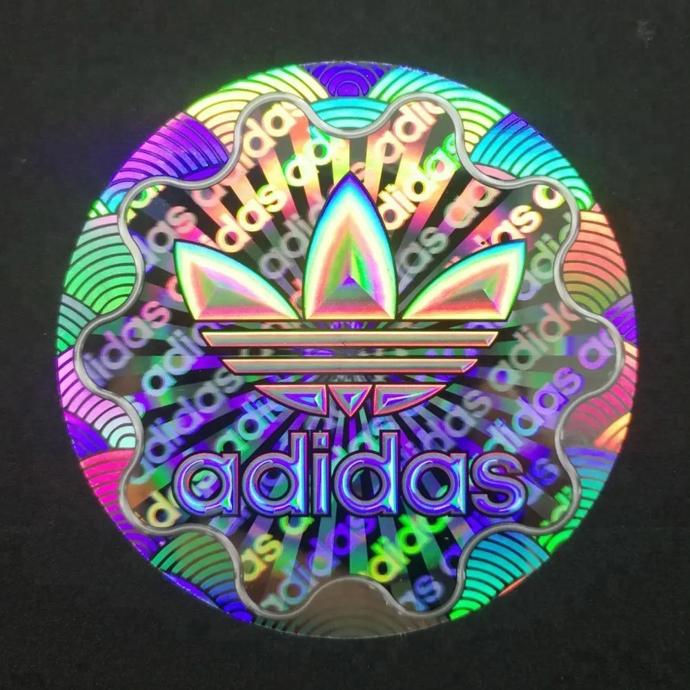 2018 New design custom hologram 3d adhesive stickers