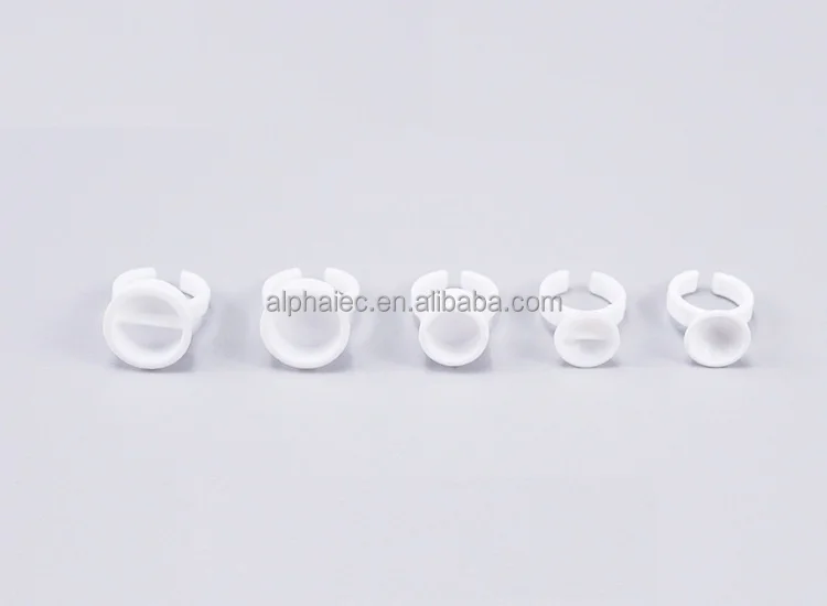 Disposable tattoo pigment ink ring cup