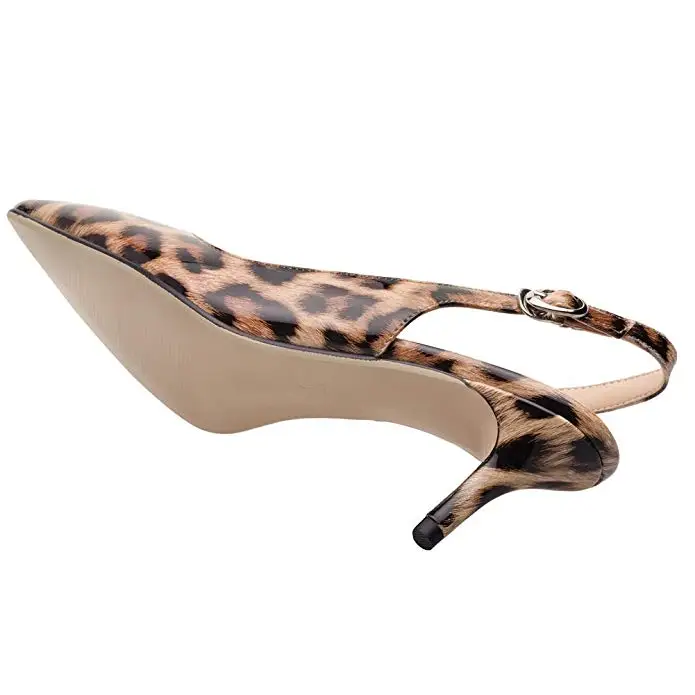 Туфли-лодочки женские на шпильке, с острым носком