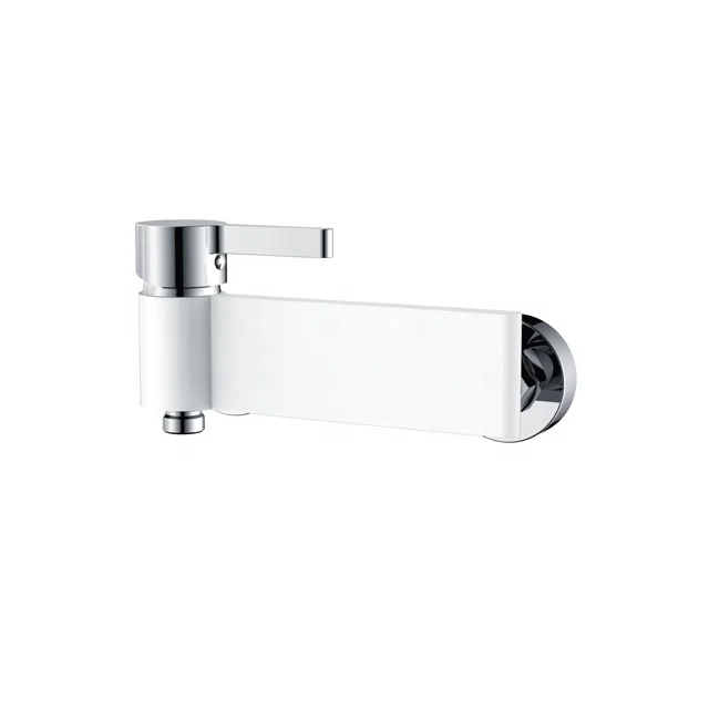 
Supply High Quality Modern single lever wall mount bath shower faucet mixer 