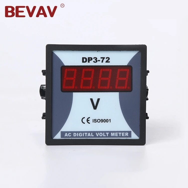BEVAV A+ quality single phase AC voltage Meter, digital voltmeter