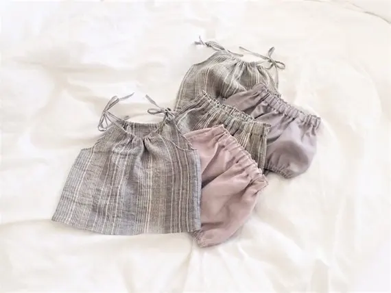 
CONICE NINI Toddler Clothing Soft Linen Cotton Solid Color Infant Shorts Baby Kids Bloomer 