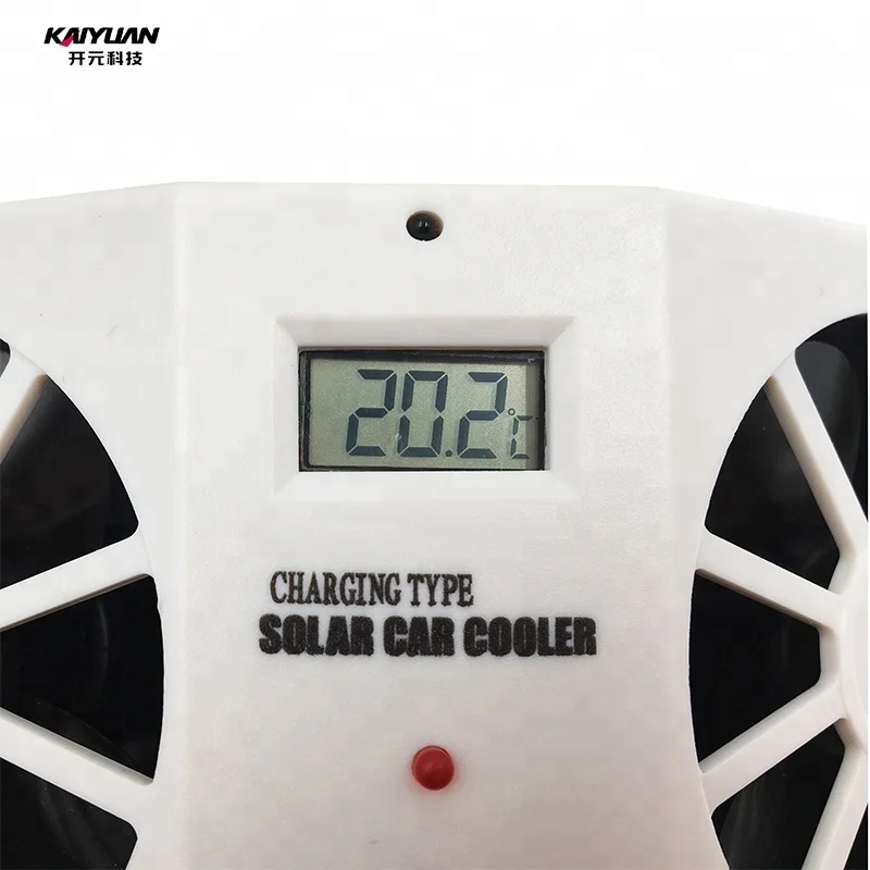 Good car interior mini portable car airconditioner Solar Car Fan