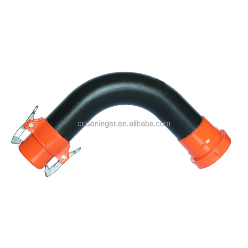 Orange HDPE Pipe Fittings for Sprinkler Irrigation System