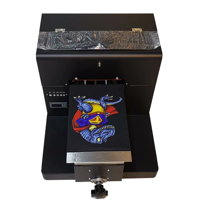 A4 size  6 Color  directly dtg t-shirt printing printer for garment printing