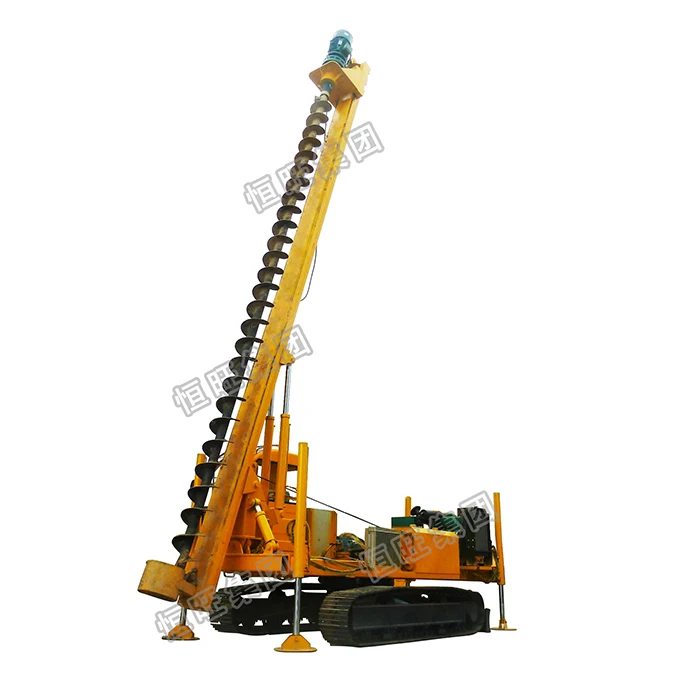 360 degrees rotating 80 800mm deep hole housing foundation PV pile driver (62121977183)