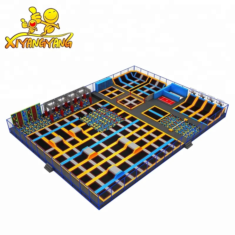 
Kids indoor trampoline bed ASTM approved indoor trampoline park and used cheapest trampoline for sale 