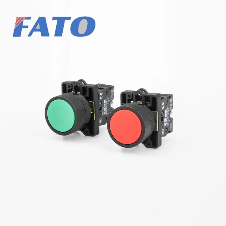 Круглый однополюсный кнопочный переключатель CB2