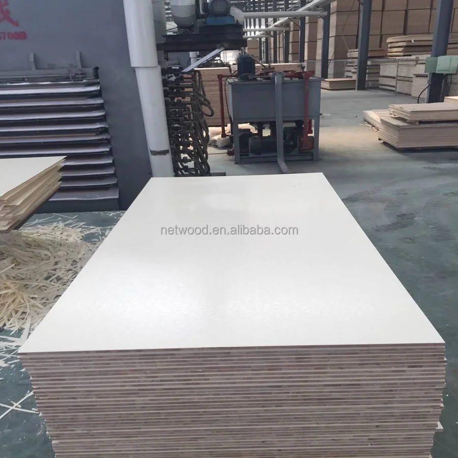 
Cheap white melamine laminated plywood/laminated marine plywood 