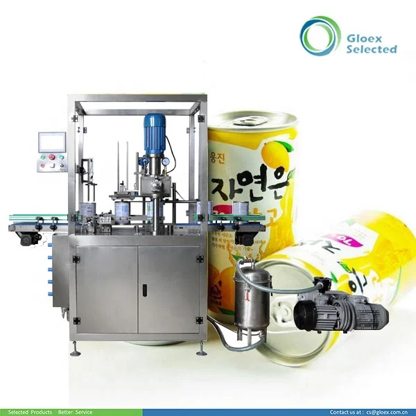 Automatic Vacuum and nitrogen can seamer