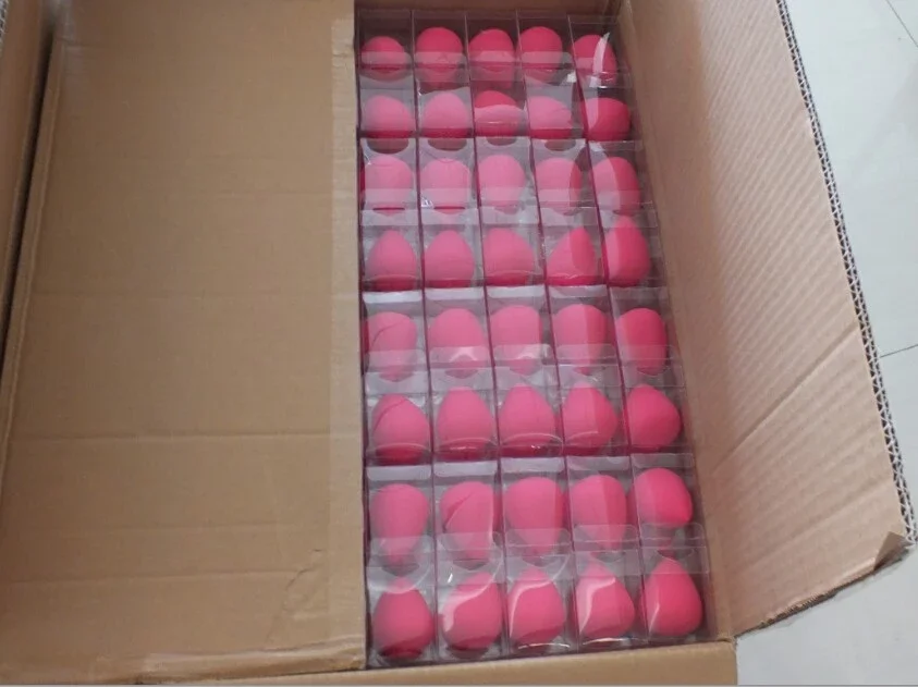 Инструмент для макияжа с фирменным брендом, набор губки для блендера, растушевки основы, смешивания румян, пудры, косметической губки, косметическая губка