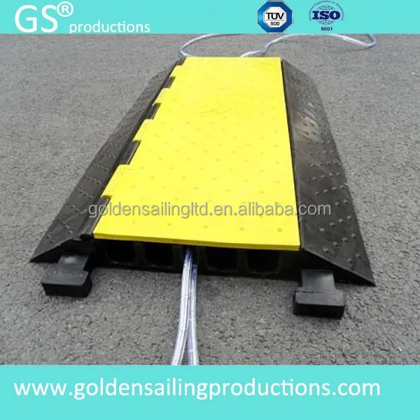 5 Channel cable cover, cable ramp for event cable protection