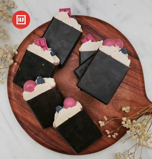 Top one Natural lavender Soap Travel Vegan Shea Butter Tomato Soap Touch Acne