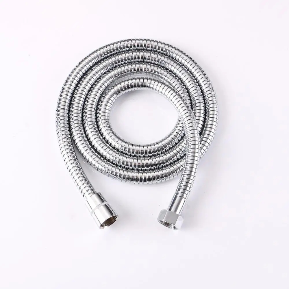 1.5m-1.9m Electroplating Ningbo  Stainless Steel Telescopic Bathroom Shower Bath  Tube / Hose /pipe