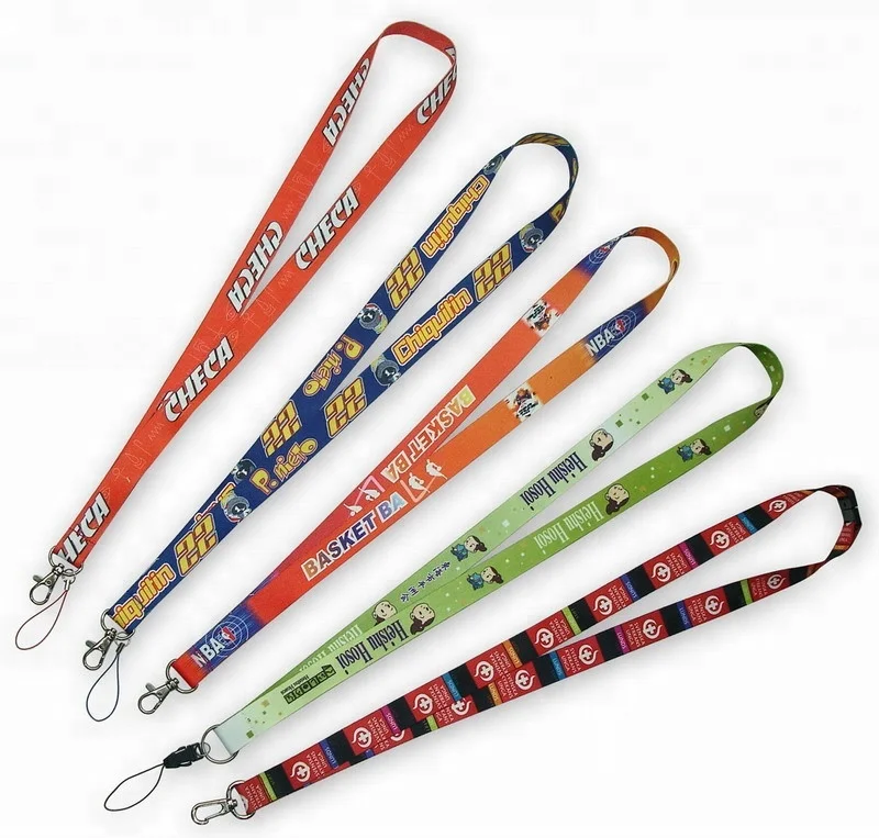 
Cheap Custom logo printed polyester lanyard/no minimum order neck lanyard 