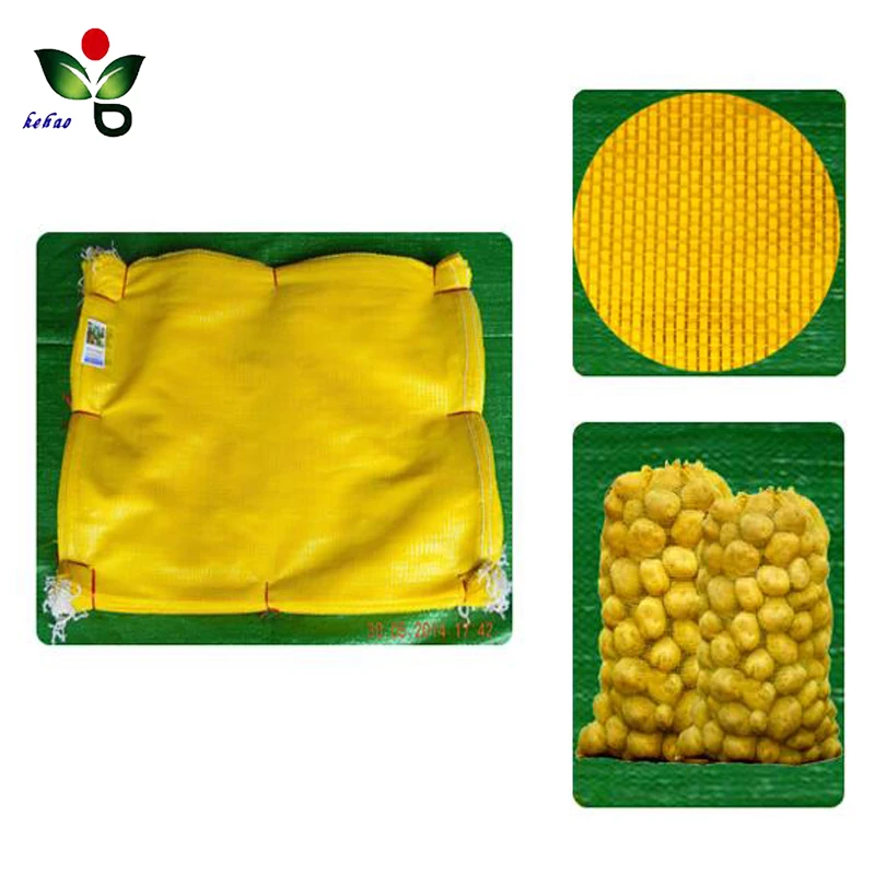Heavy duty onion bags 50kg onion mesh bag price potato mesh bag