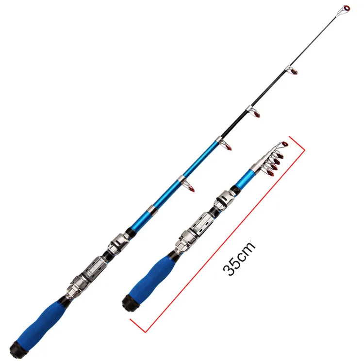 Super soft material japan 4.5m handing surf mini fiberglass blank sea telescopic fishing rod