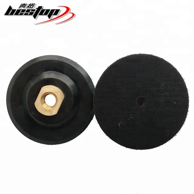 100mm Rubber Backing Pads for Grinder Adapter