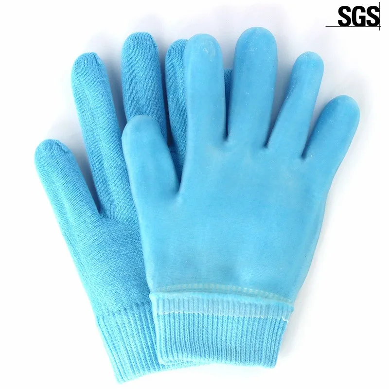 spa moisture gel silicone gloves for woman hand care