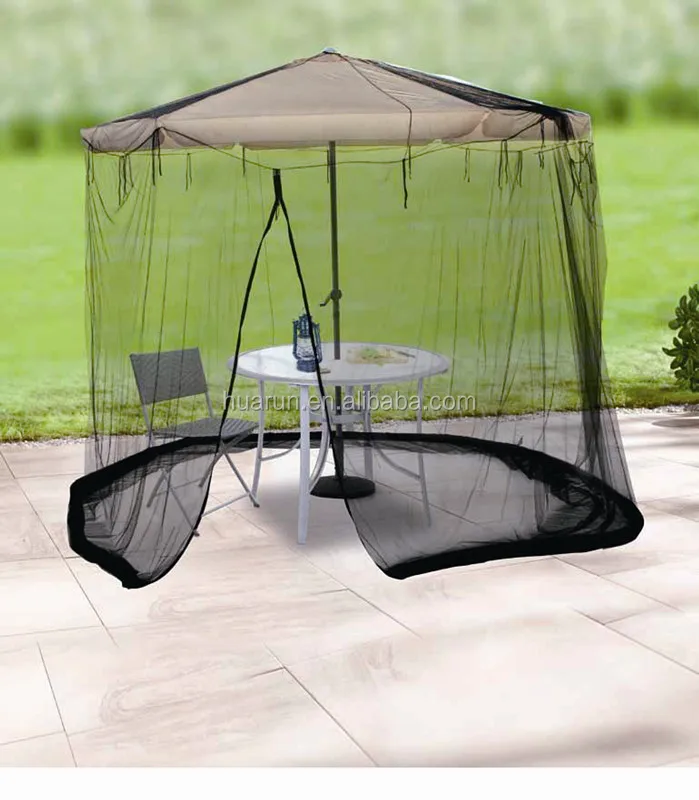 outdoor umbrella mosquito net canopy