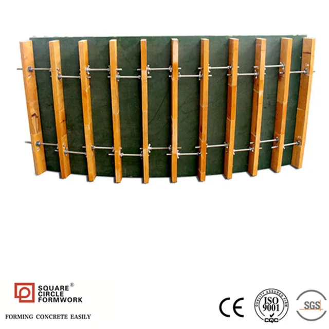 
Adjustable Curved Wall Formwork for Swimming Pool 