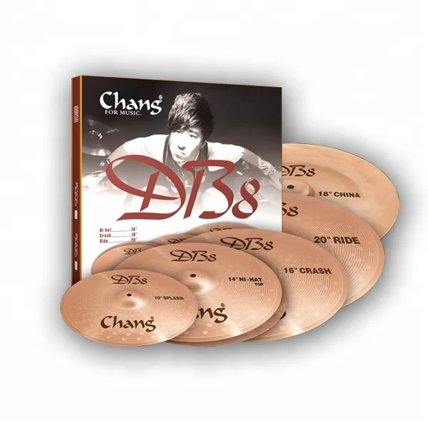 Chang Cymbals DB8 5pcs Set  For Pulse Drumset Percussion