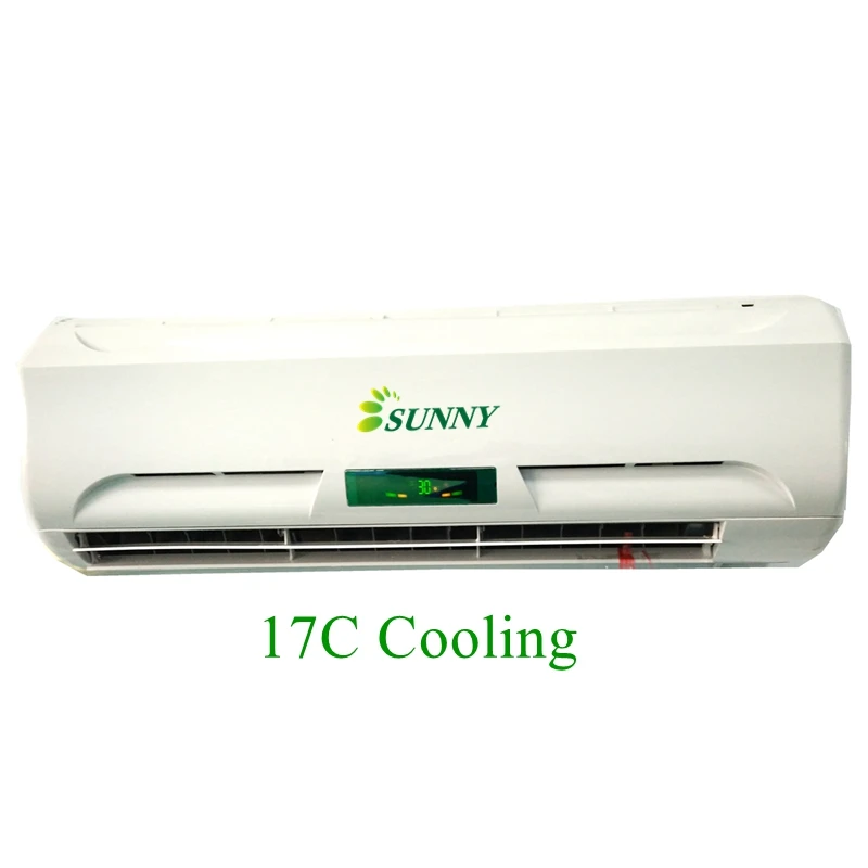 solar powered system 24V DC or 48V DC 100% solar air conditioner ,split air conditioner split 12000btu for home use