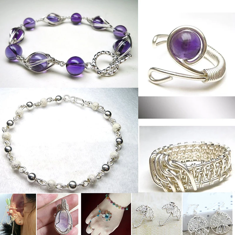 Beadsnice ID 26883 22 ga sterling silver wire fashion accessories diy jewelry making