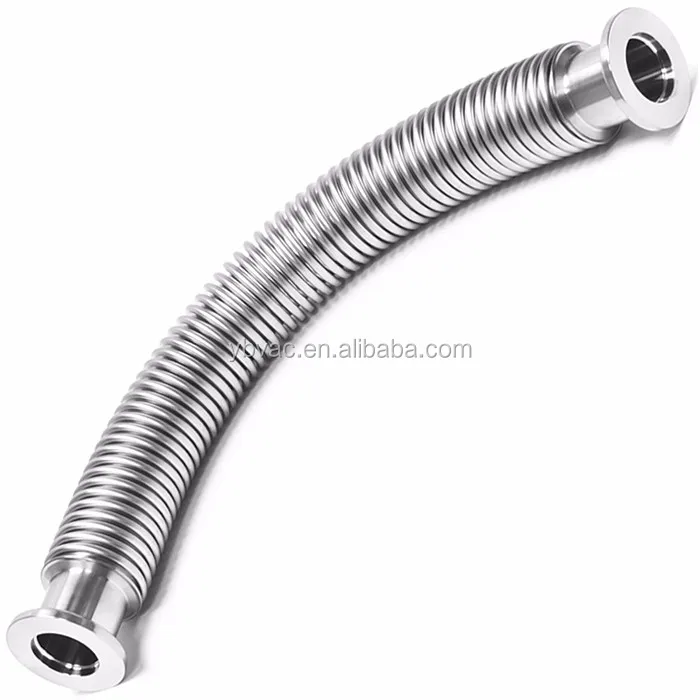 vacuum bellows metal flexible hoses KF50 thin wall