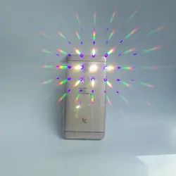 3D EDM Light Rave Prism Laser Diffraction Grating Film