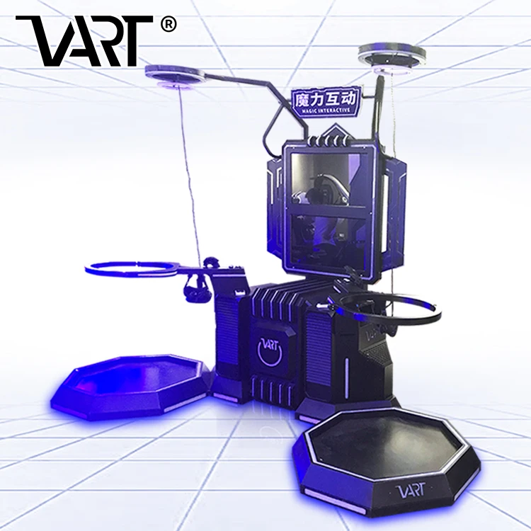 
VART Popular Double Players VR Space Walker Shooting / Skiing / Battling Vr Simulator Game Machine 