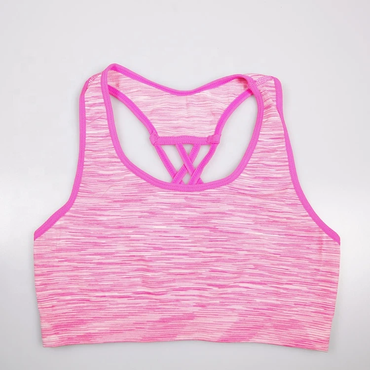 
Youth Teenager Junior Girl Seamless Bra Comfortable Style With Colorful Straps Daily Wear 