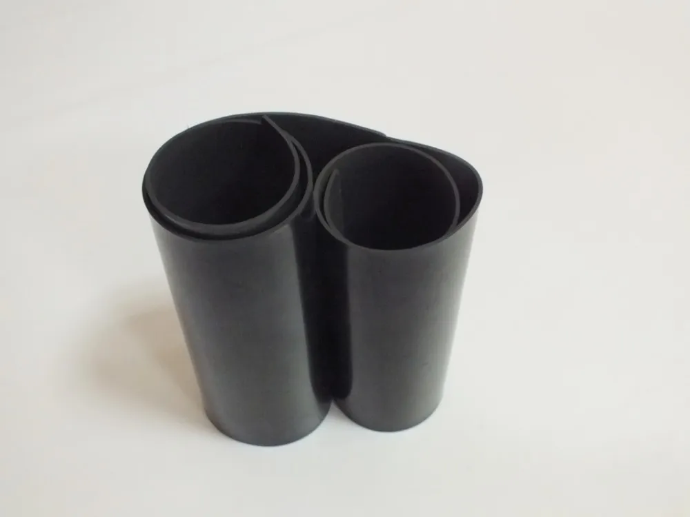 sides smooth 1-15mm thickness 5mpa Hypalon rubber sheet
