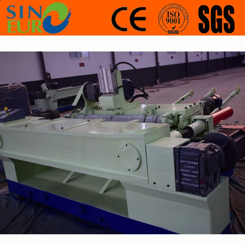 Механическая патрон шпон пилинг машины / шпон лущеный токарный станок