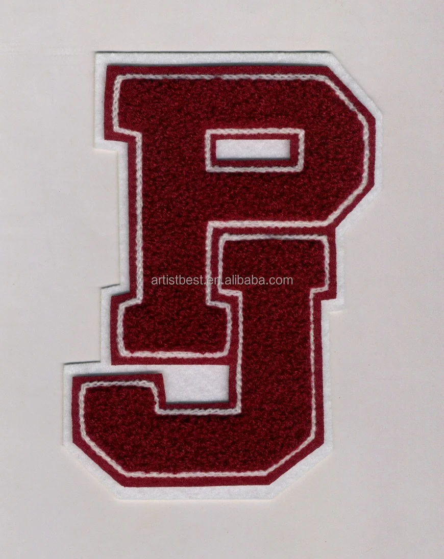 Wholesale Felt Iron On Clothing Embroidered Patch