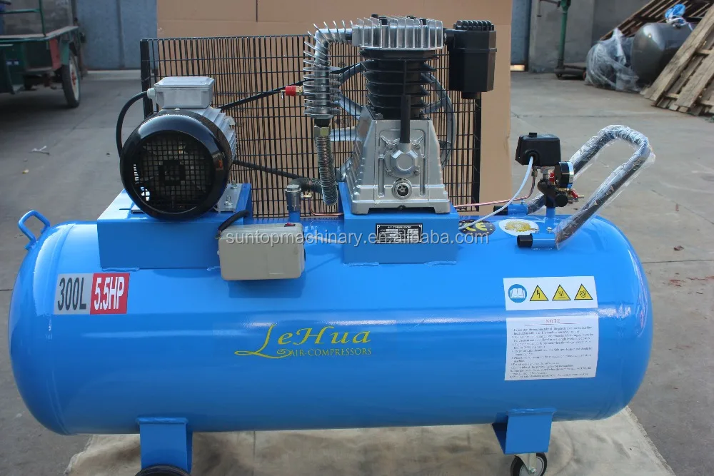 300L 5.5HP 950RPM 8 бар 80mm * 2 Cylinder италия воздушный