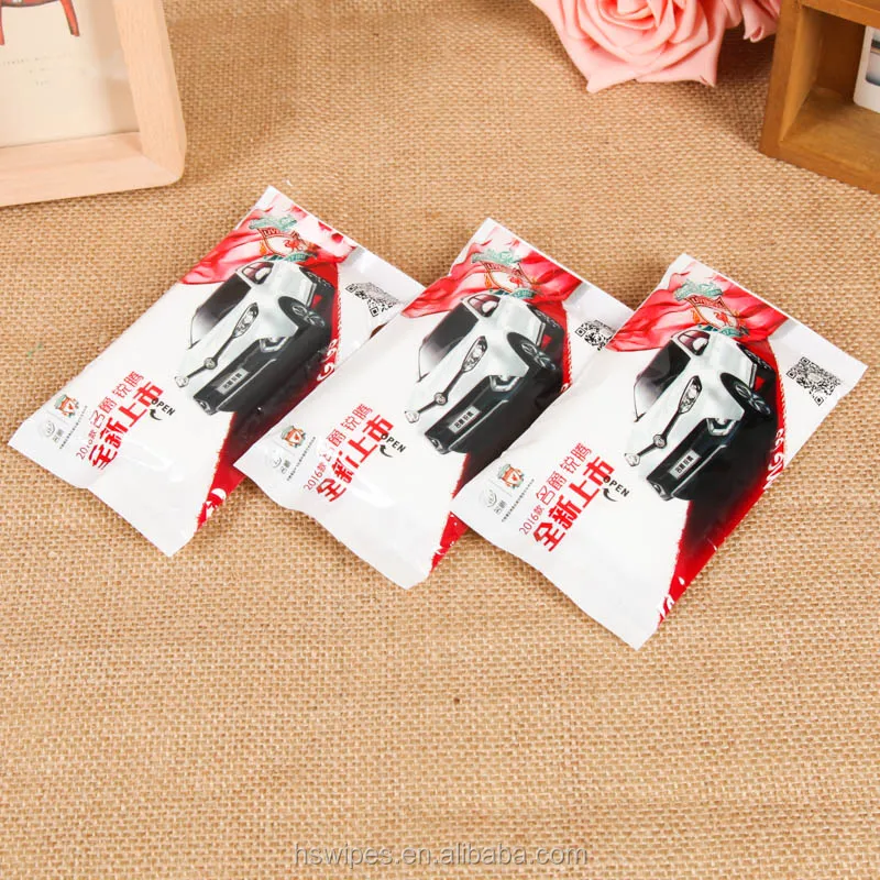 Multi piece car auto cleaning wet wipes/wet tissue