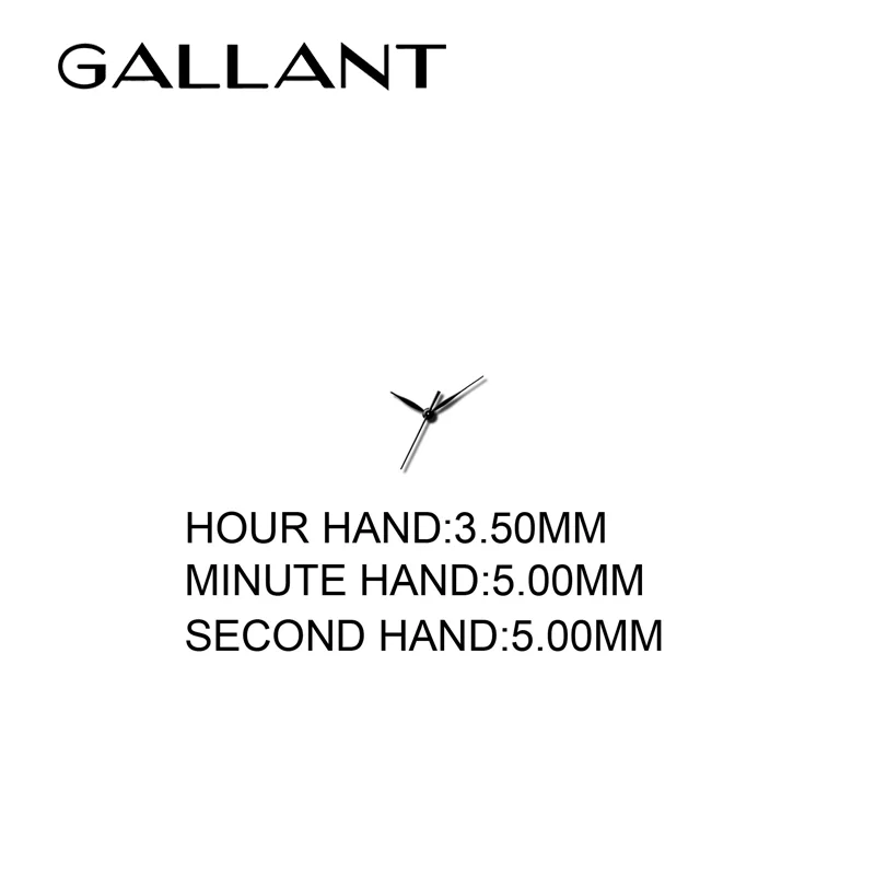 Japan movt stainless steel back mini clock insert